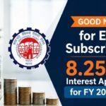 EPF interest rate of 8.25% approved for FY 2025–26 blog banner